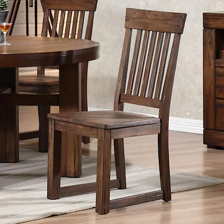 Simply Designed Rustic Dining Side Chair